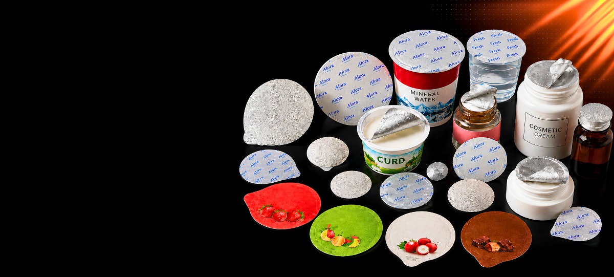 Premium Aluminum Lids<br> for Safe Packaging