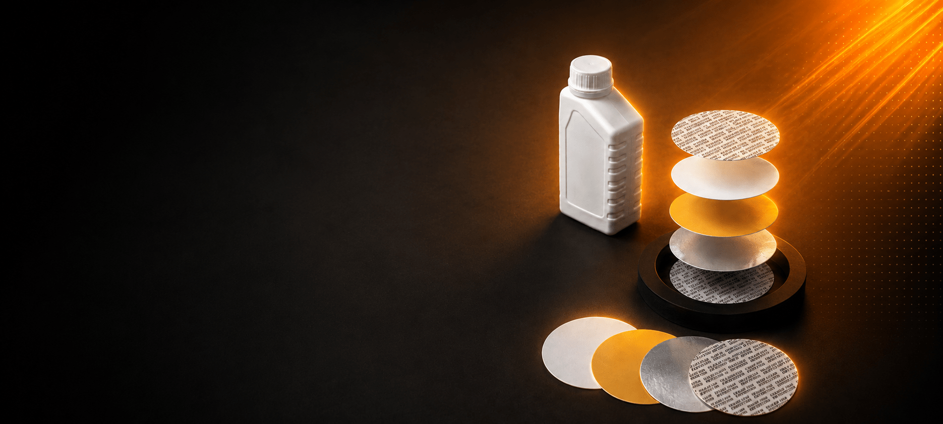 Advanced Induction Sealing<br> Wads for Product Safety